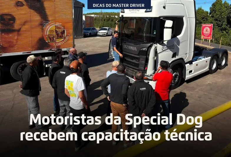 Motoristas da Special Dog recebem capacitação técnica