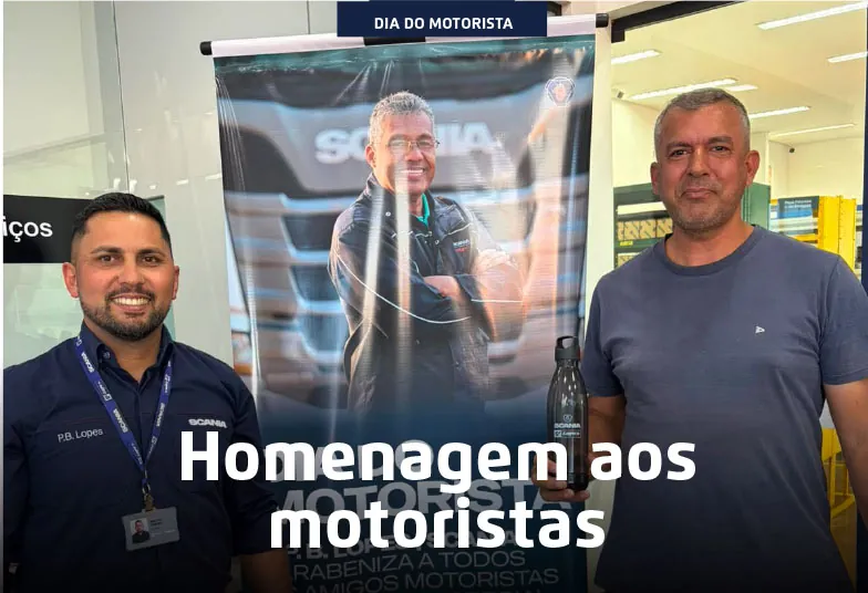 Homenagem aos motoristas