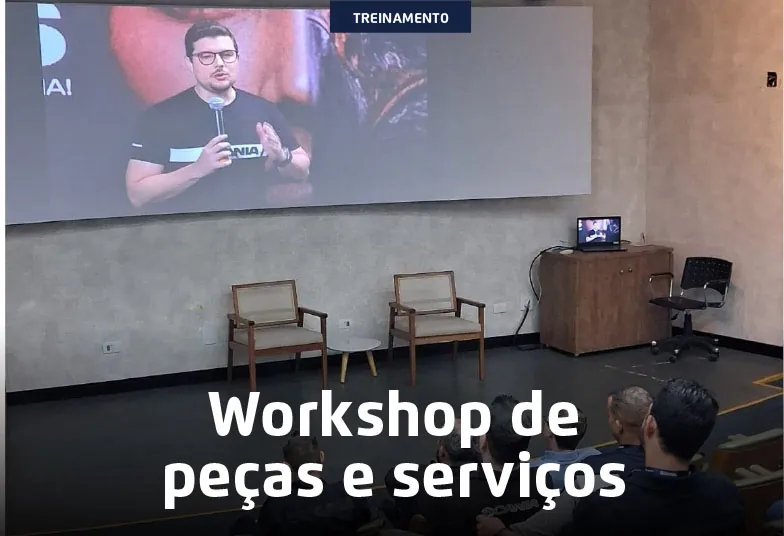 Workshop de peças e serviços