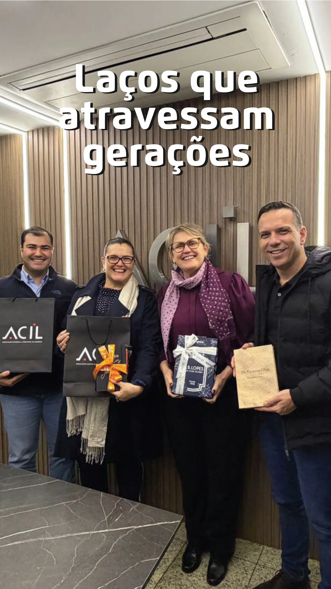 Laços que atravessam Laços que atravessam gerações gerações