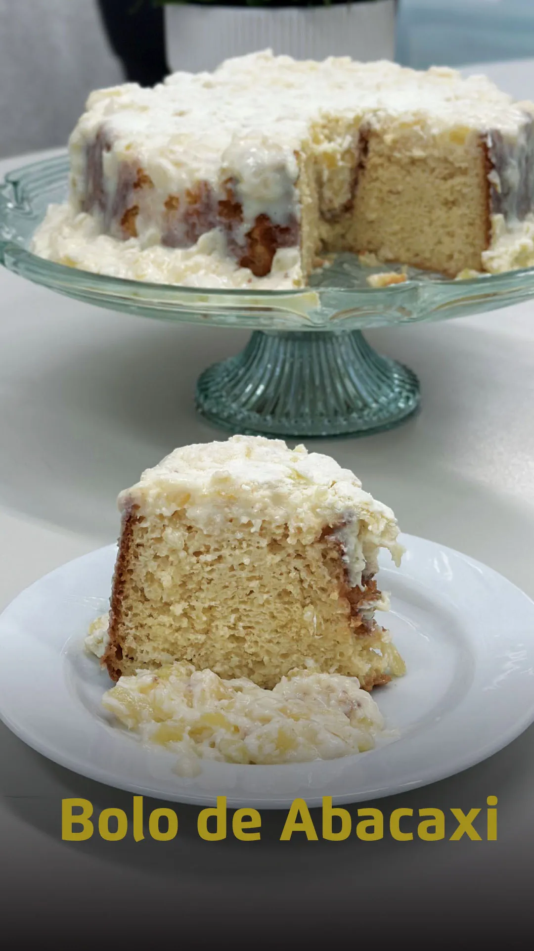 Bolo de Abacaxi