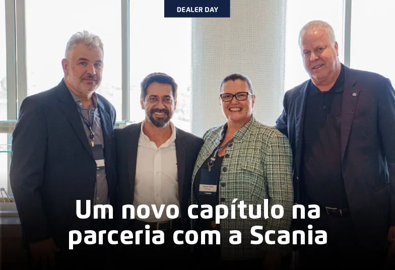 Um novo capítulo na parceria com a Scania