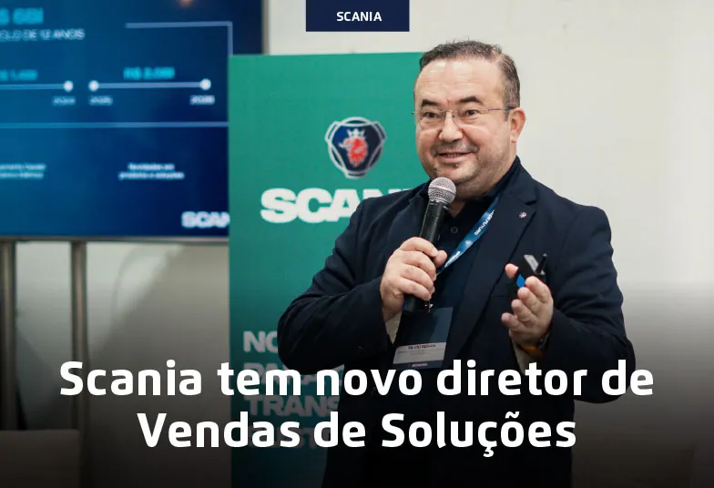 Scania tem novo diretor de Vendas de Soluções
